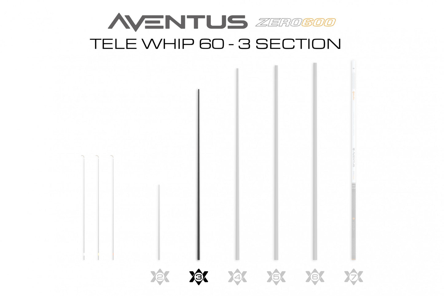 Aventus Zero 600 Tele Whip 60 - 03 Section