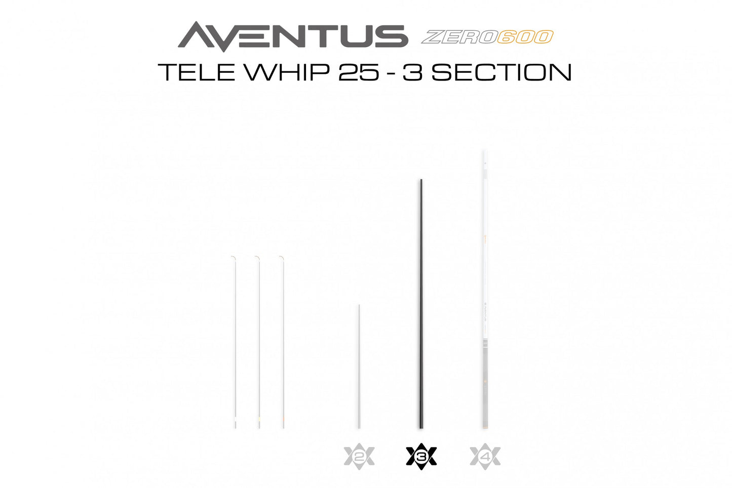 Aventus Zero 600 Tele Whip 25 - 03 Section