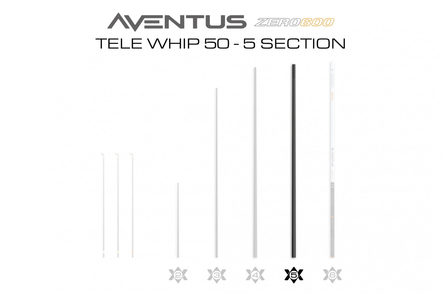 Aventus Zero 600 Tele Whip 50 - 05 Section