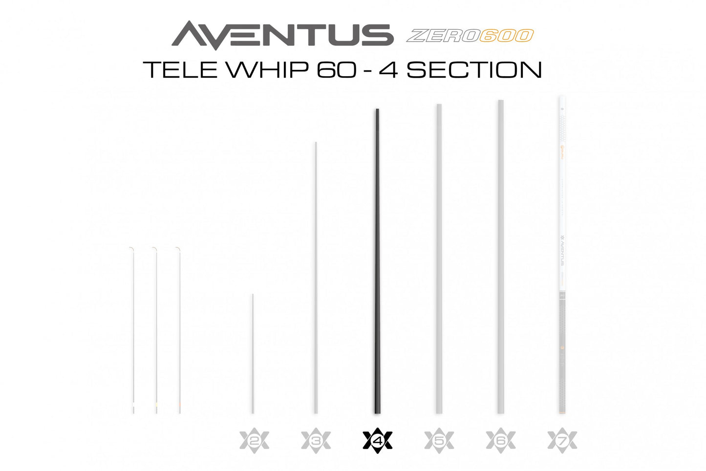 Aventus Zero 600 Tele Whip 60 - 04 Section
