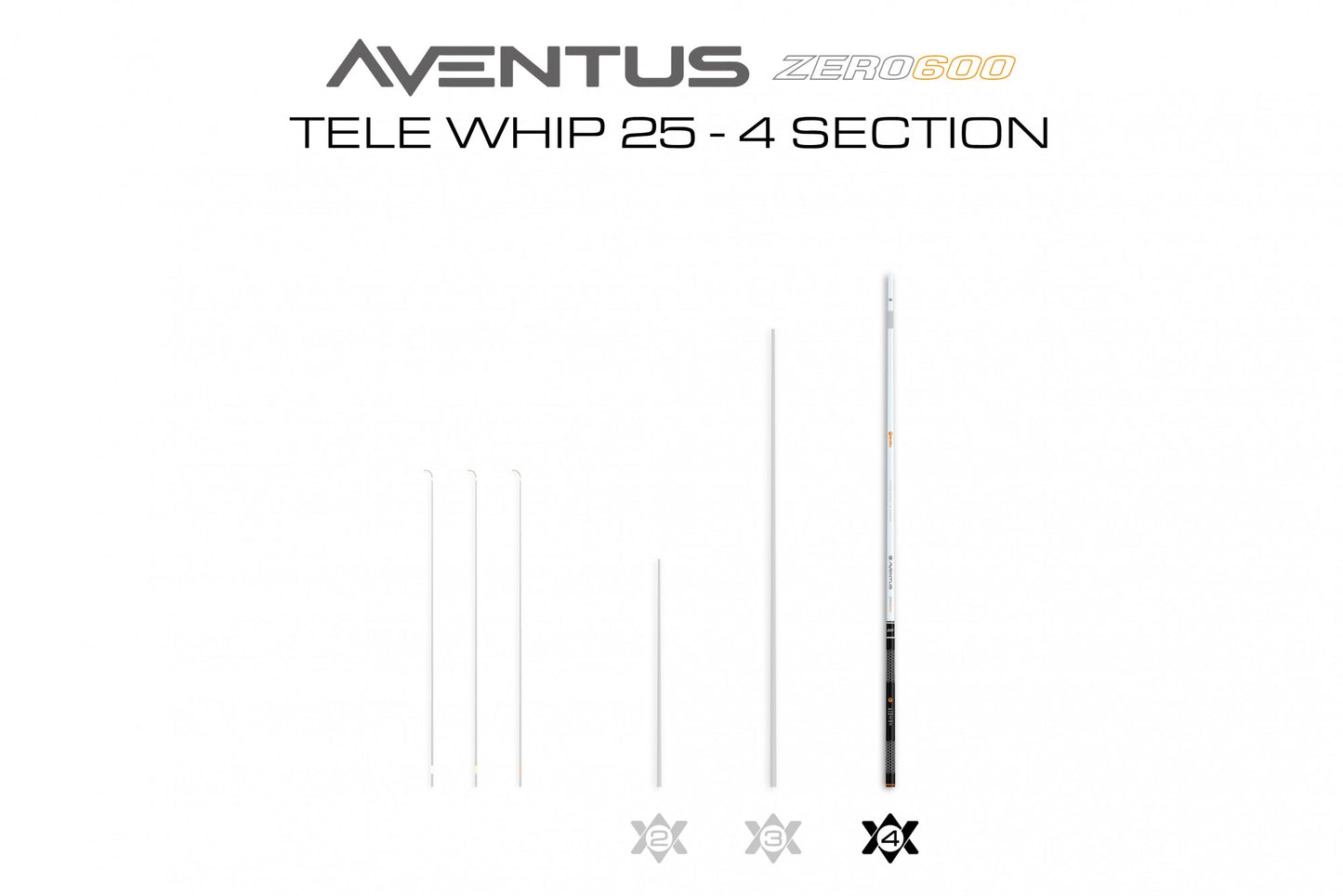 Aventus Zero 600 Tele Whip 25 - 04B Section