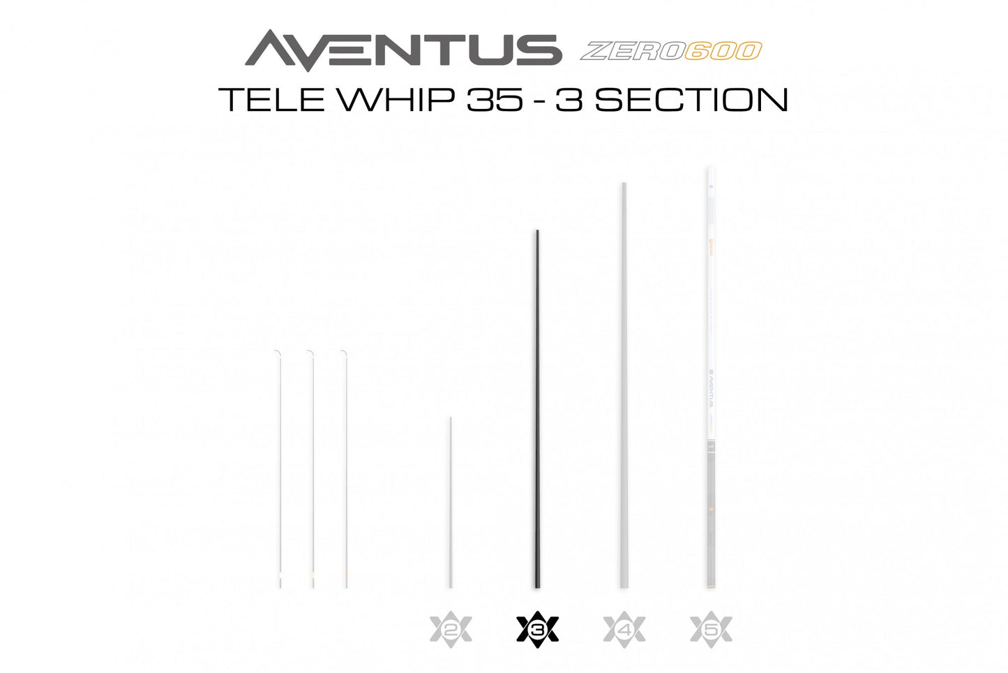 Aventus Zero 600 Tele Whip 35 - 03 Section