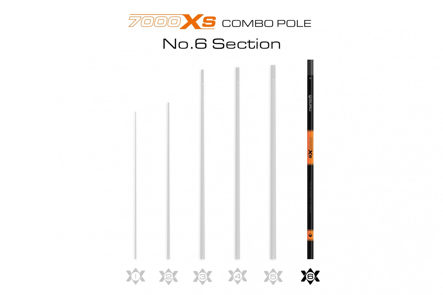 Guru 7000XS Combo Pole 06B Section