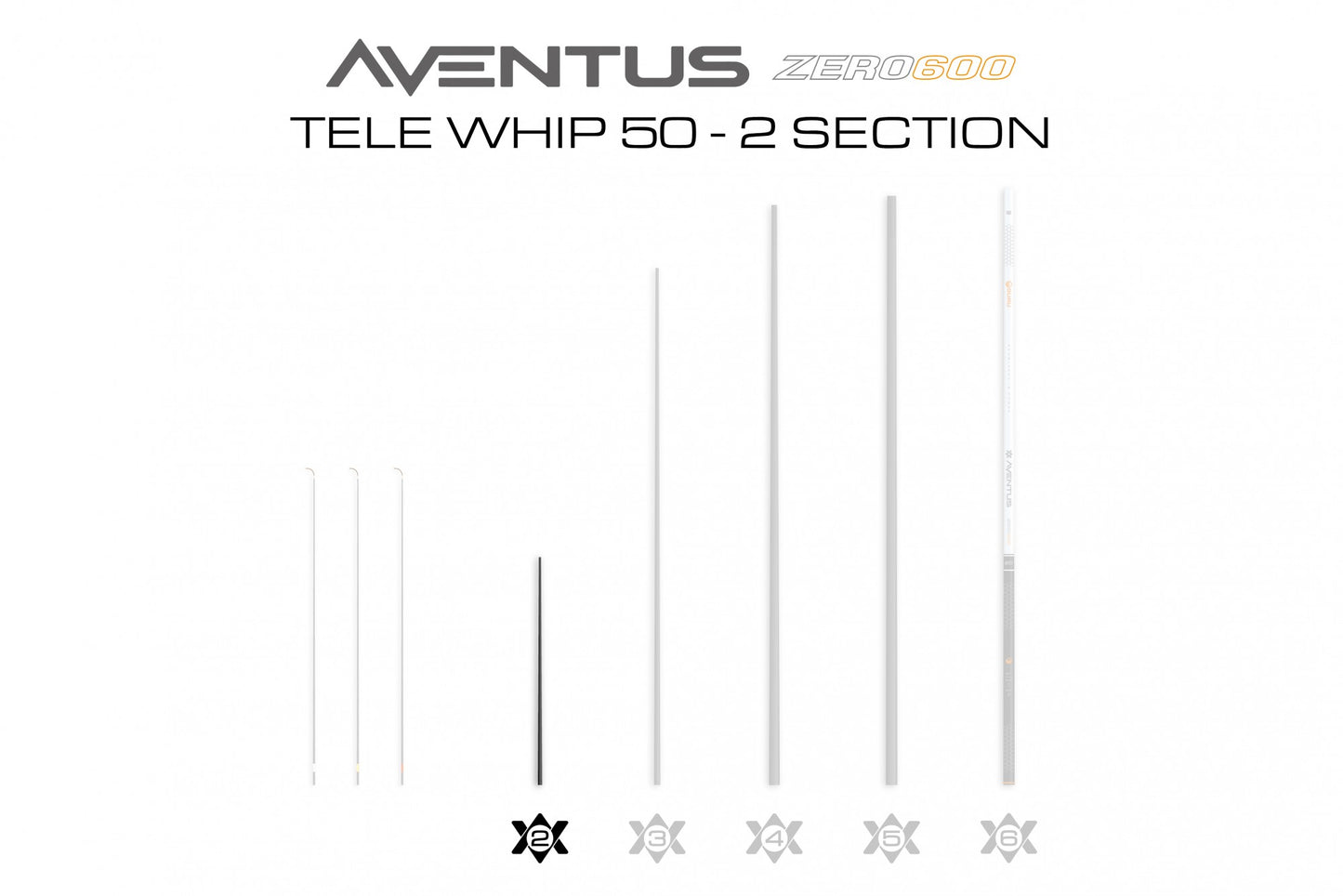 Aventus Zero 600 Tele Whip 50 - 02 Section