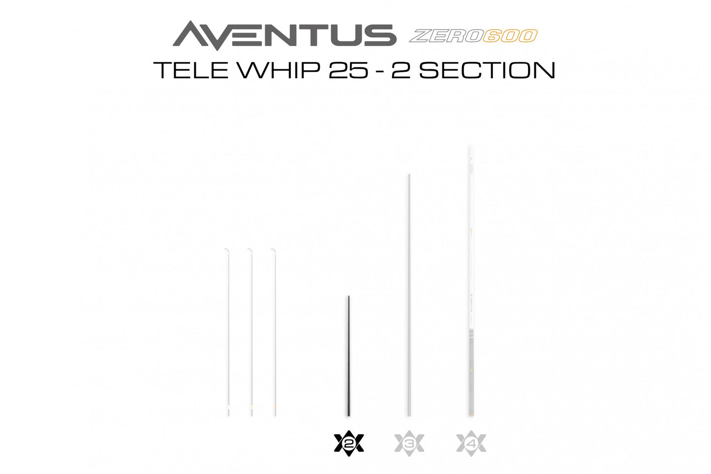 Aventus Zero 600 Tele Whip 25 - 02 Section